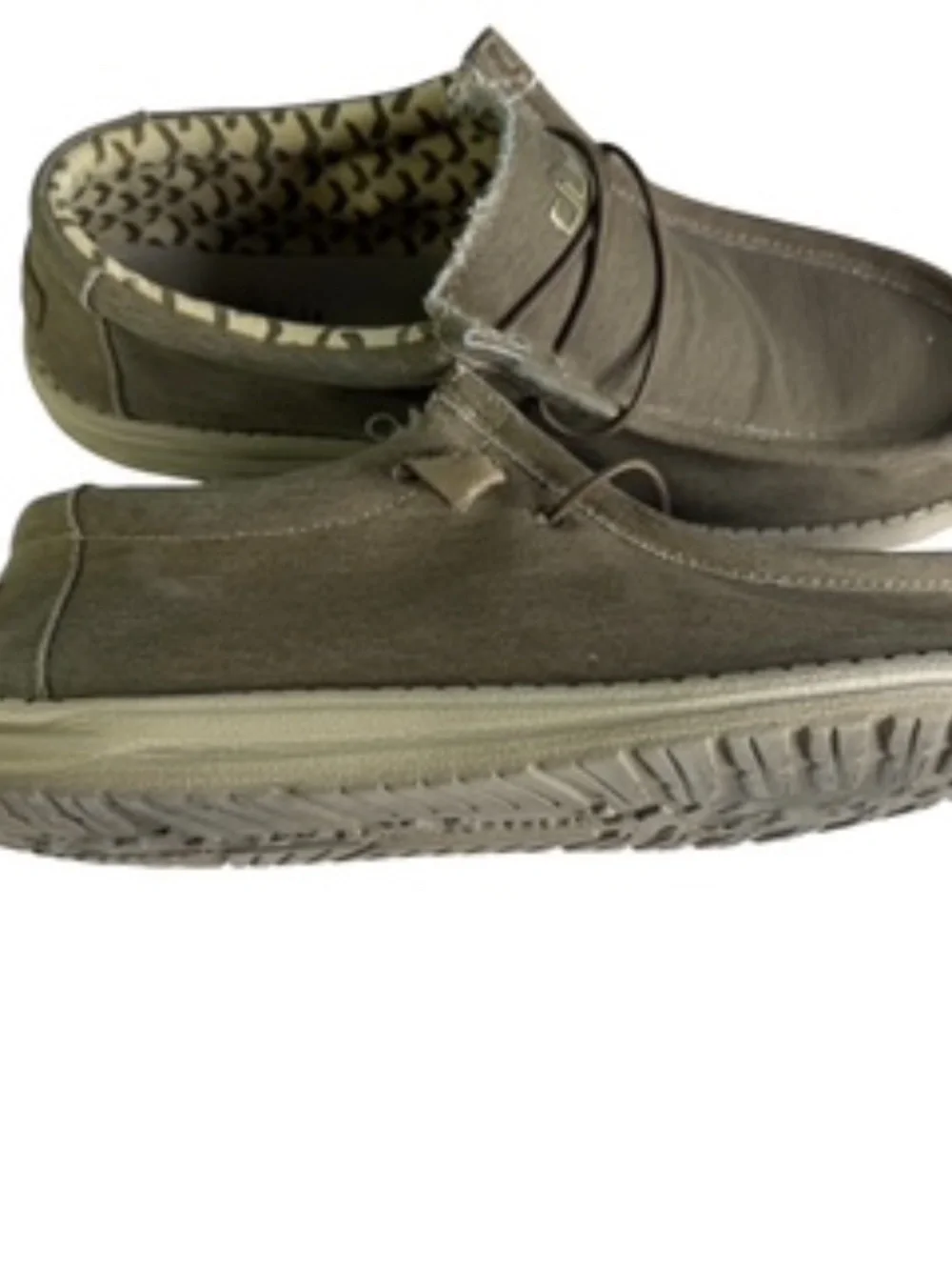 Hey Dude Wally Stretch Lightweight Casual Slip-On Tobacco Color Loafer Size 13